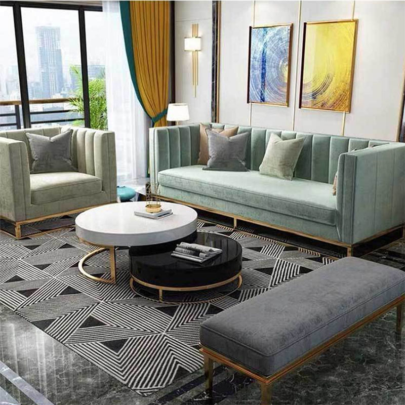 Fabric corner  sofa with European style