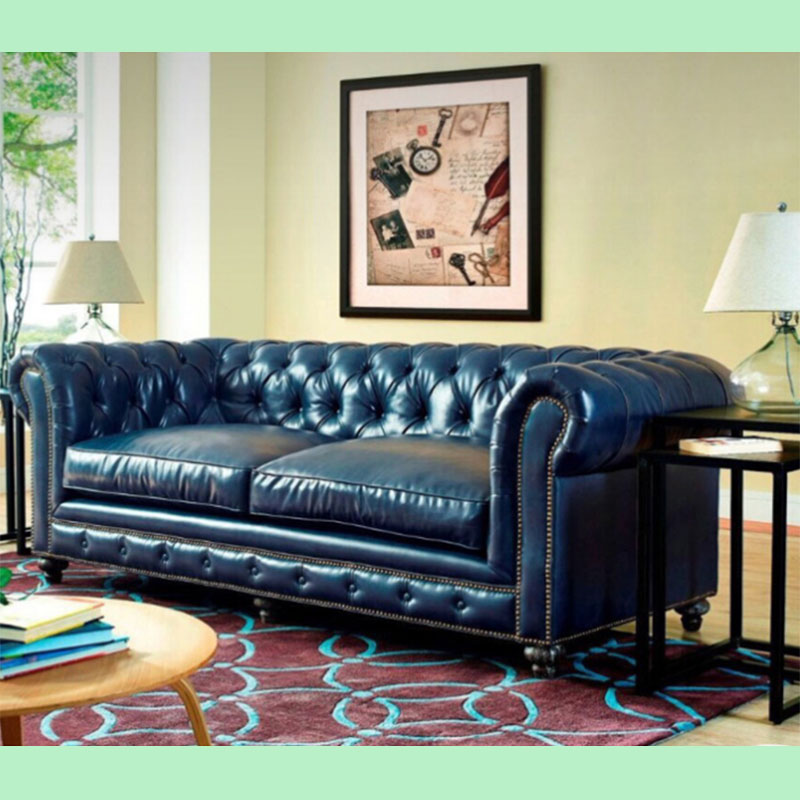 Genuine leather sofa