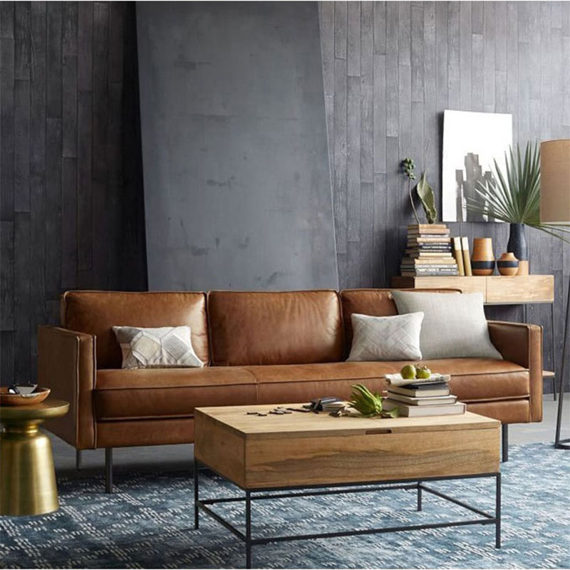 Good quality leather sofa set sold at cost price