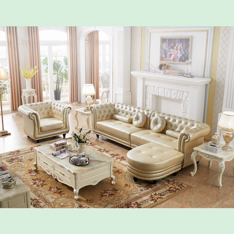 Synthetic leather sofa bed sold at the cost price