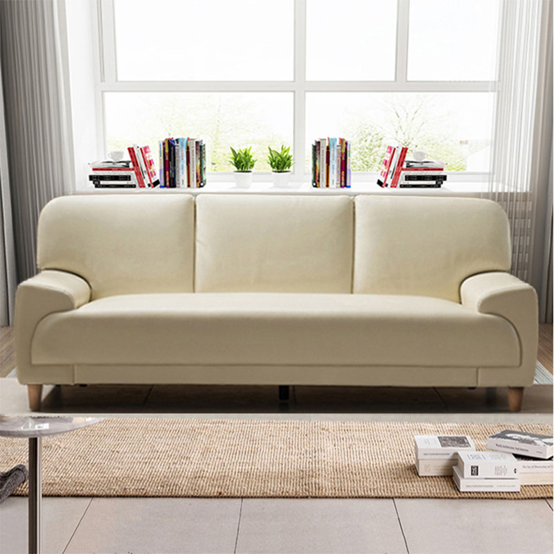 High quality genuine leather sofa bed with the latest style