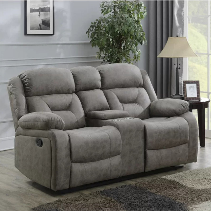 Modern leather couch bed indoor luxury recliner sofa bed theater sofa