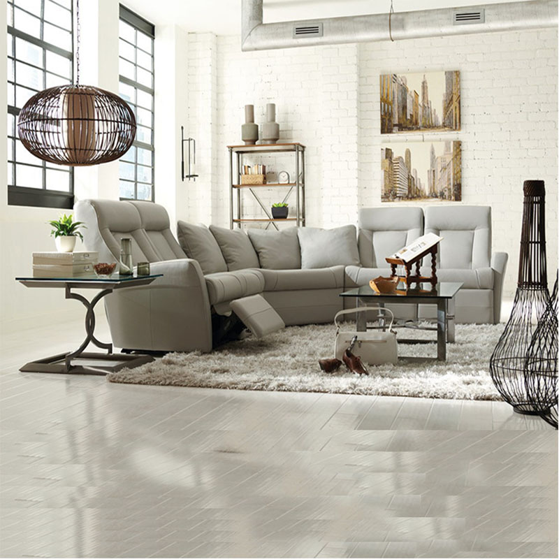 Hot sale home theater leather couch bed with latest design