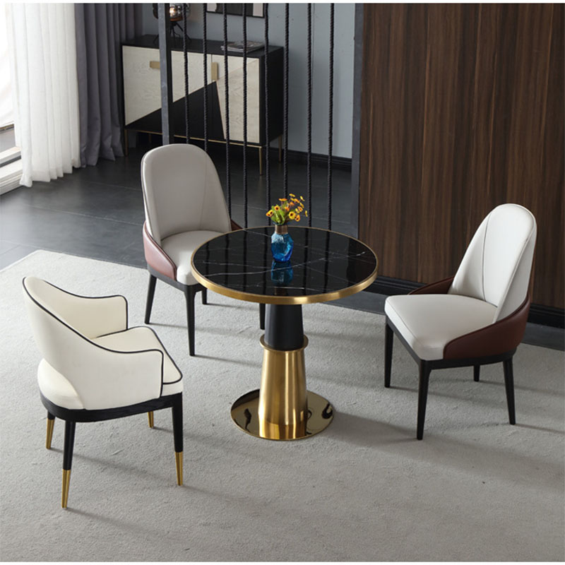 Marble table for restaurant