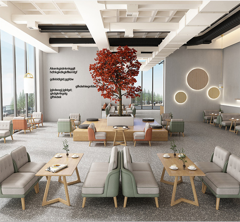 Fashion shape restaurant furniture cafe table and chair for sale