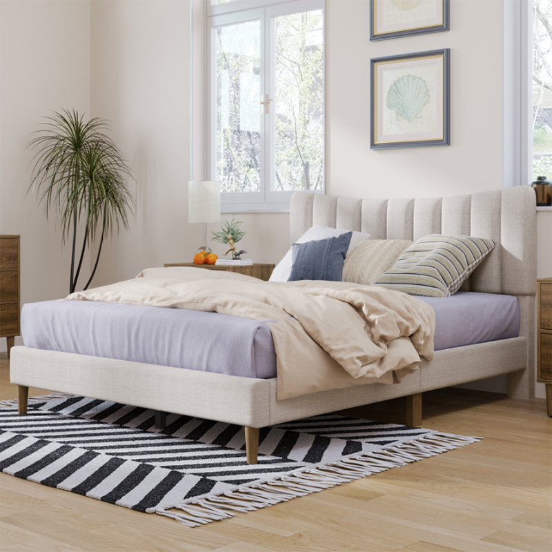 High quality bed frame and bed mattress shipped directly from factory