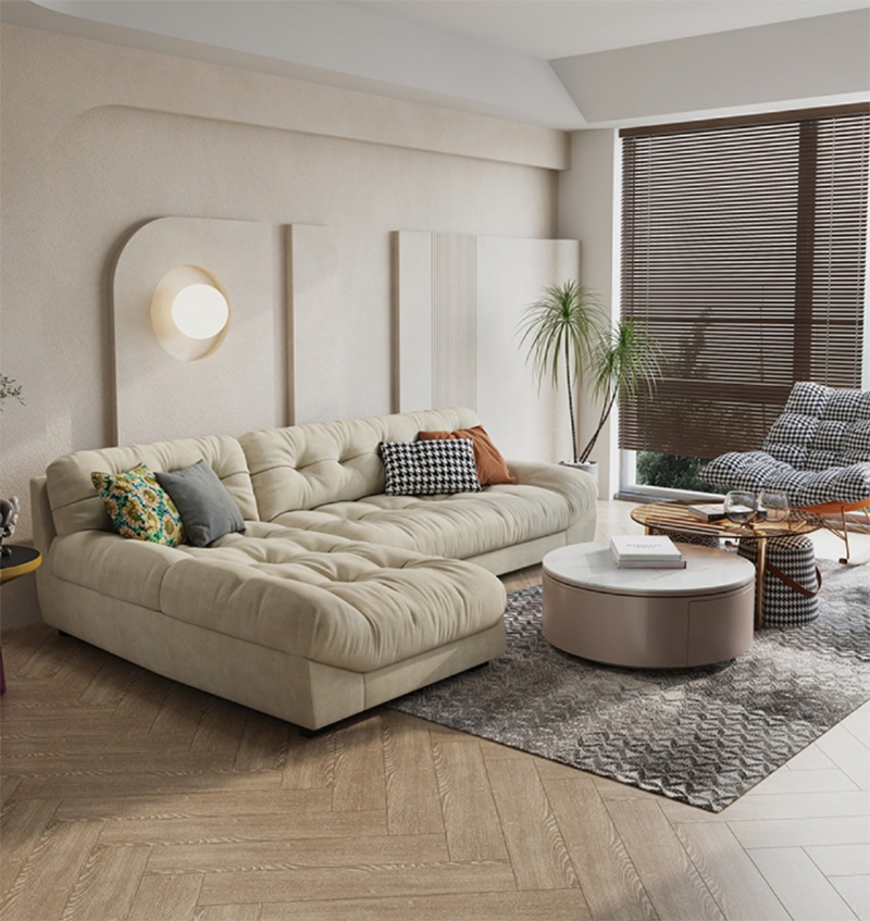 OEM technical fabric cloth sofa couch