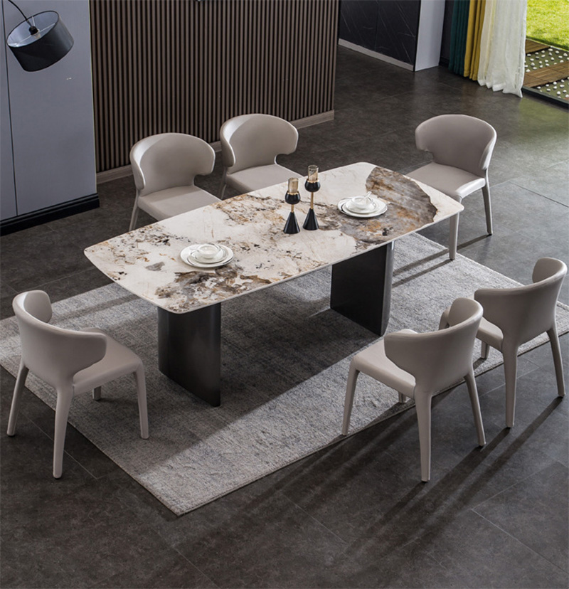 Dinning room table and chair set with customized design